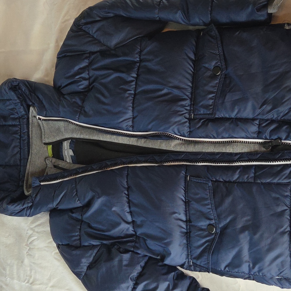 Michael Kors Dark Blue Puffer Down Jacket 14/16 Boys